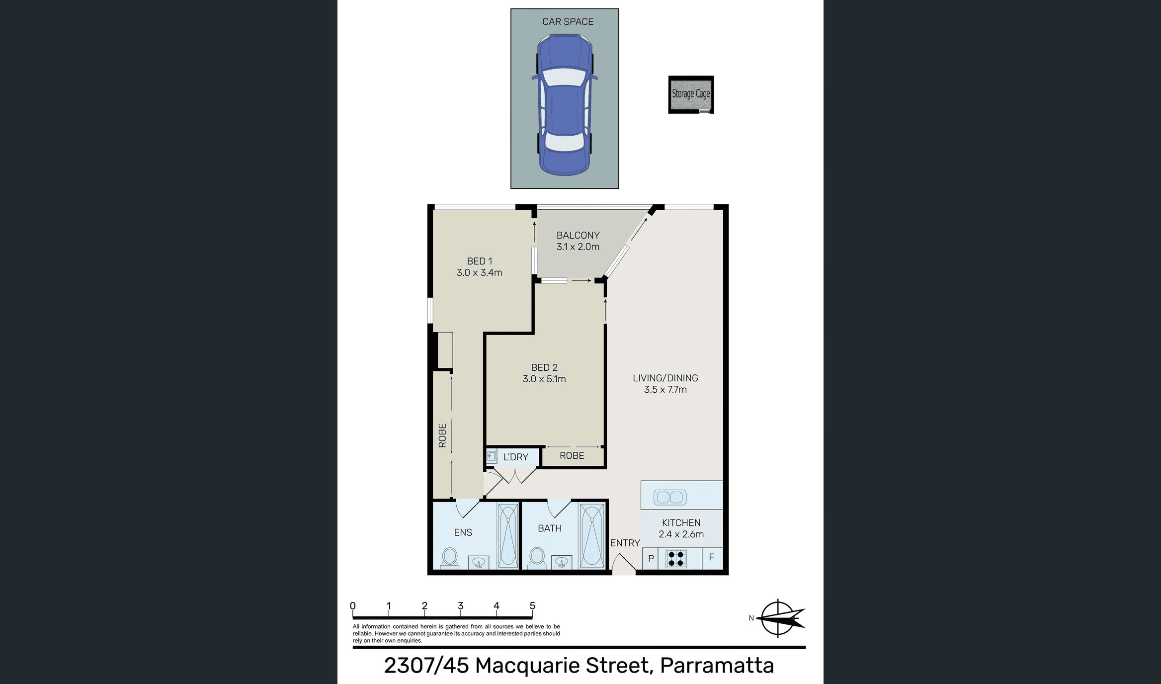 2307/45  Macquarie Street, Parramatta, NSW 2150