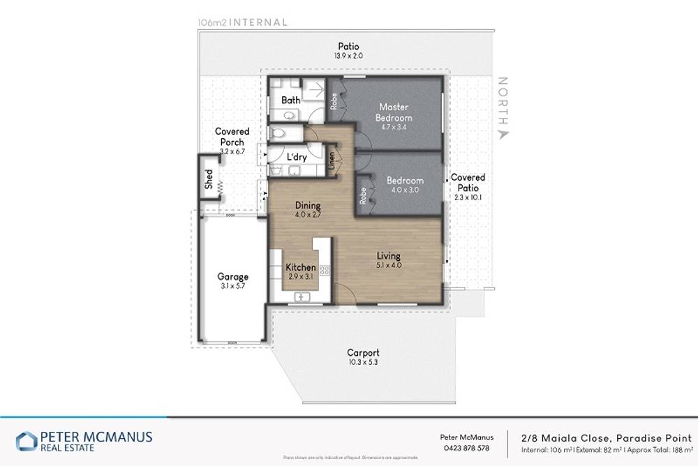 2/8  Maiala Close, Paradise Point, QLD 4216