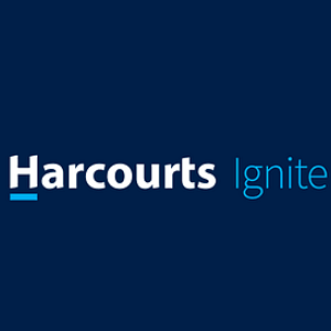 Harcourts Ignite — Childers | Woodgate Logo