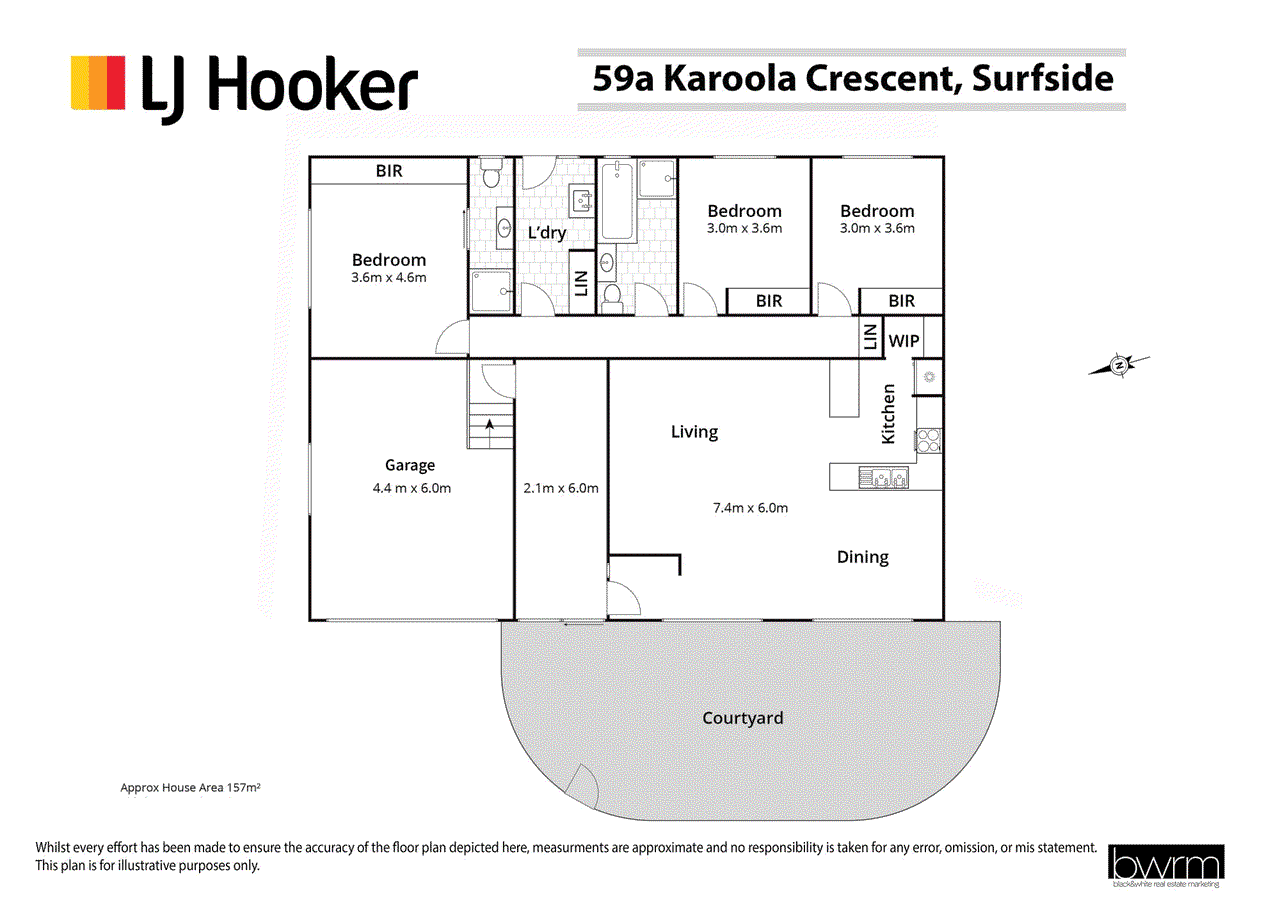 1/59 Karoola Crescent, SURFSIDE, NSW 2536