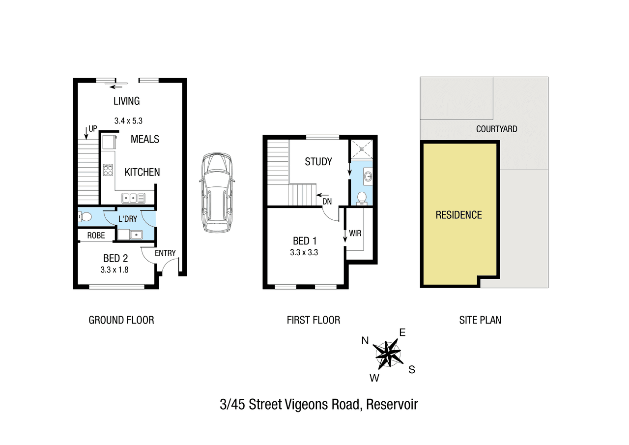 3/45 St Vigeons Road, RESERVOIR, VIC 3073