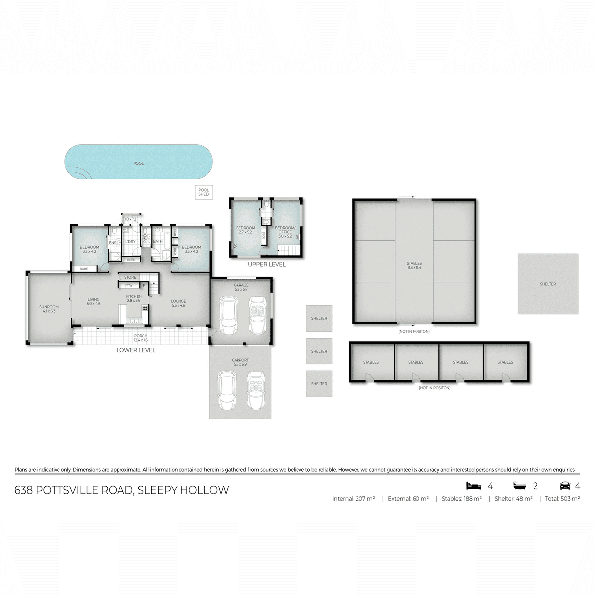 638 Pottsville Road, Sleepy Hollow, NSW 2483