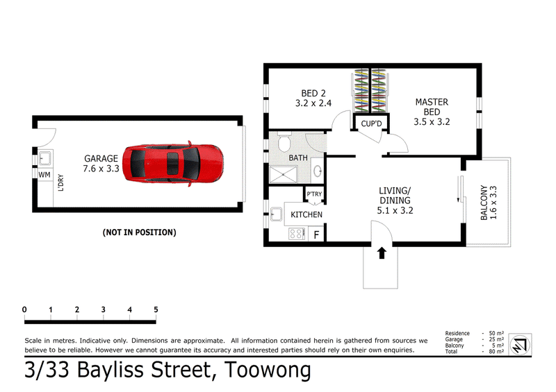 3/33 Bayliss Street, TOOWONG, QLD 4066