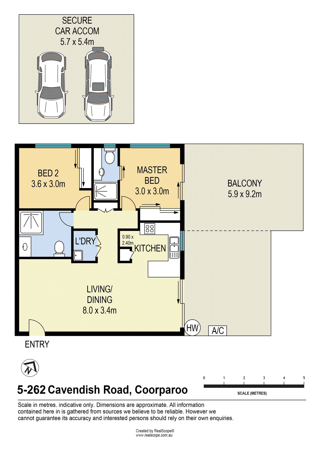 5/262 Cavendish Road, Coorparoo, QLD 4151