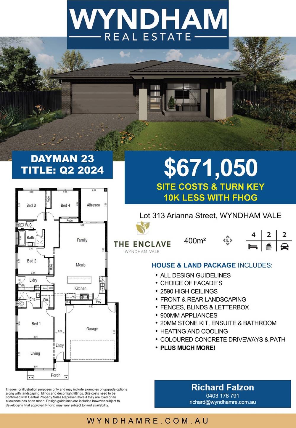 Lot 313 Arianna Street, Wyndham Vale, VIC 3024