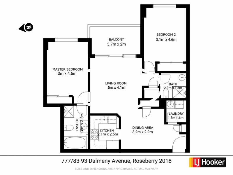 Apartment 777/83-93 Dalmeny Avenue, ROSEBERY, NSW 2018