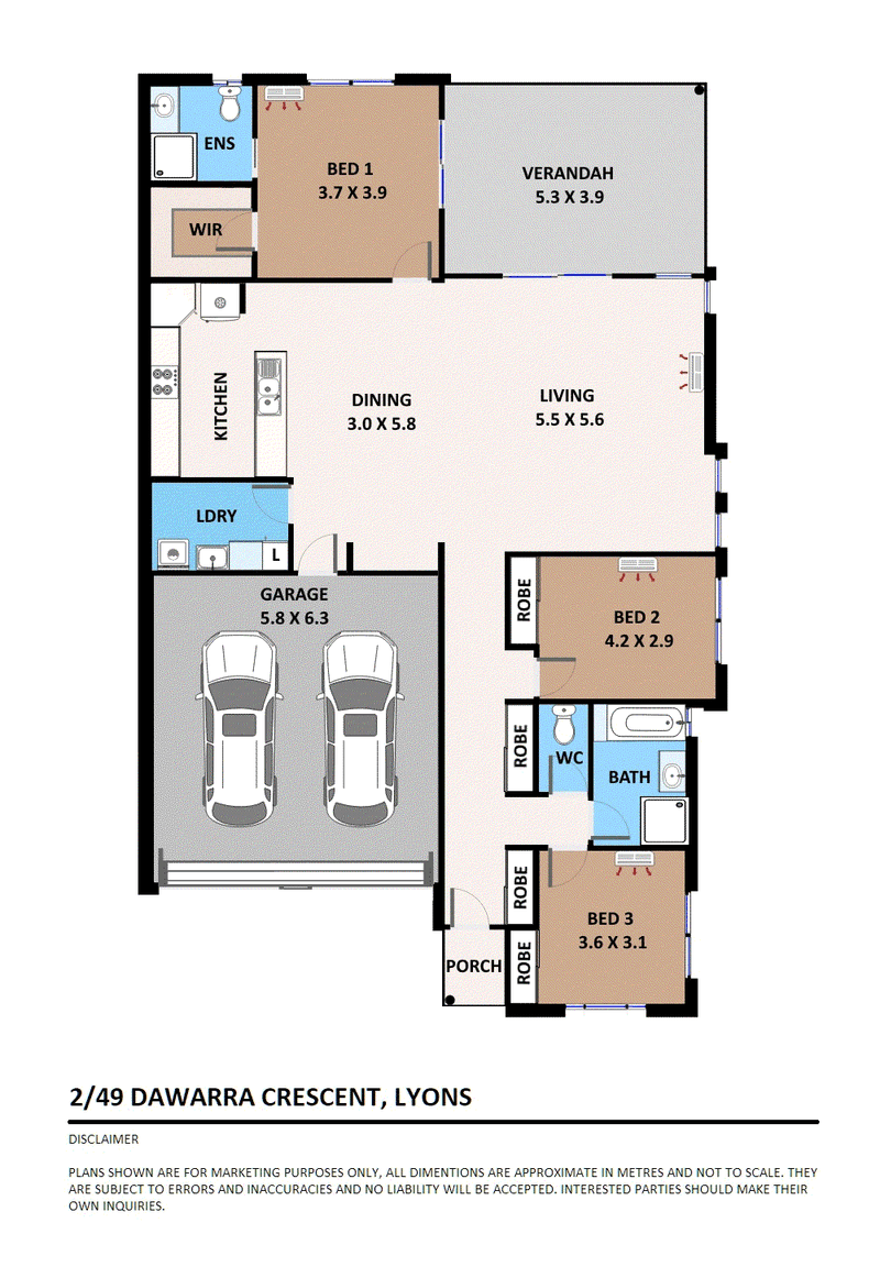 2/49 Dawarra Crescent, LYONS, NT 0810