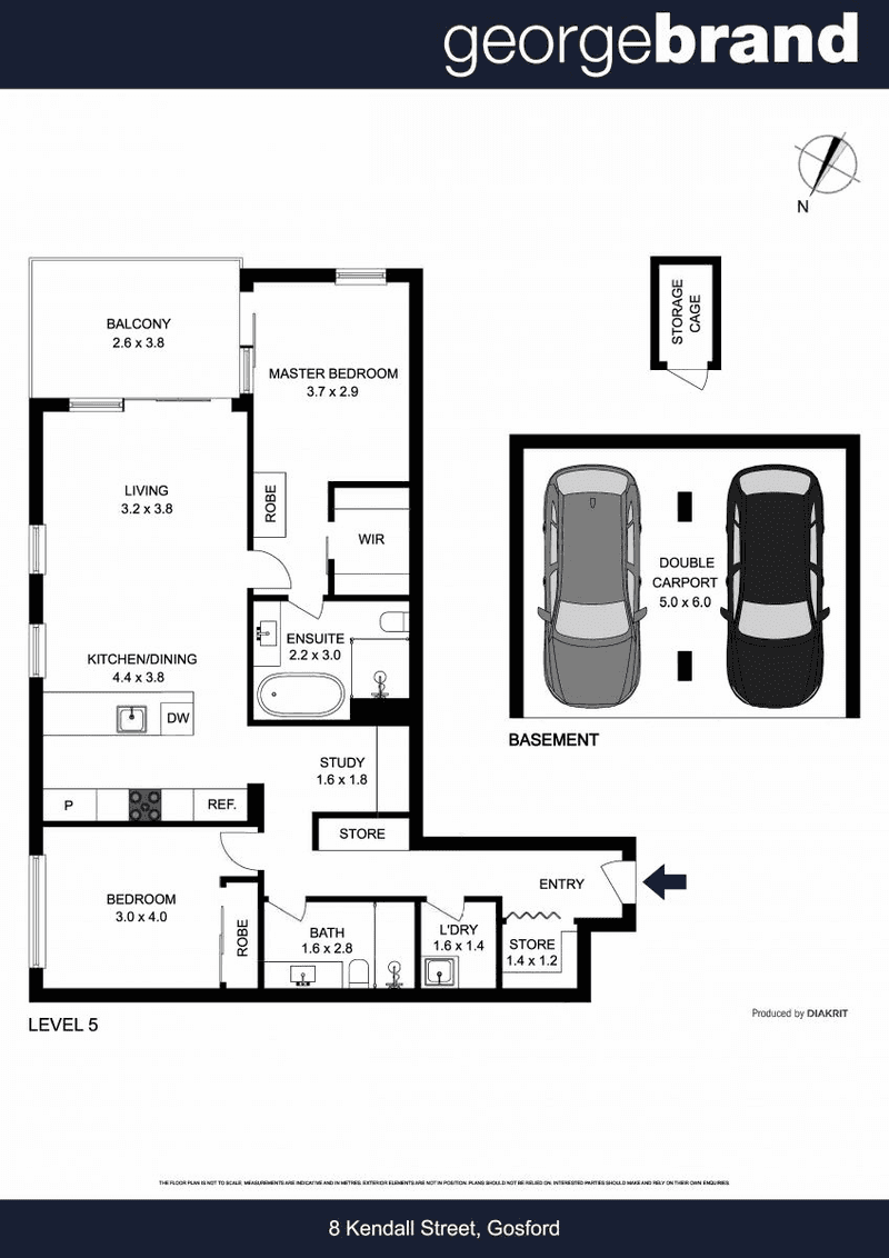 504/8 Kendall Street, Gosford, NSW 2250