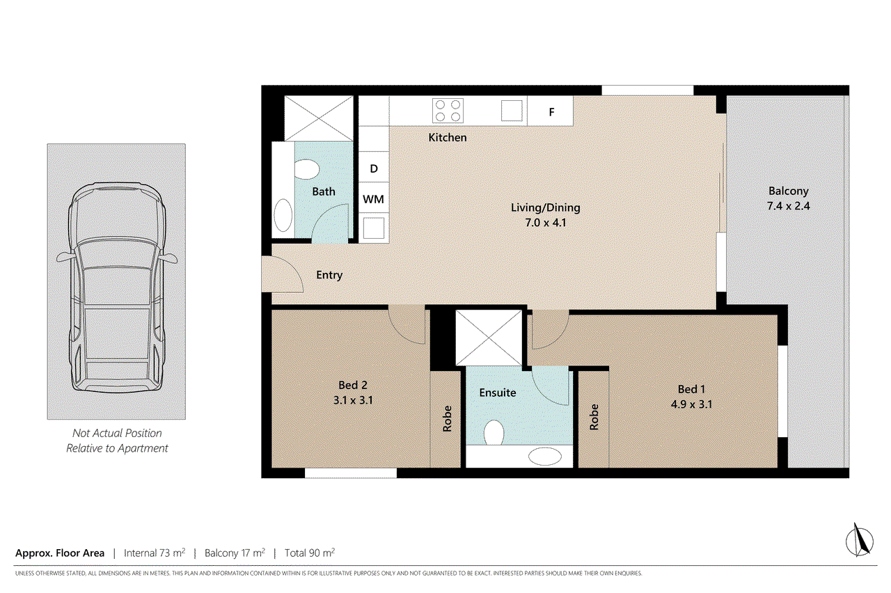 24/47 Addison Avenue, BULIMBA, QLD 4171