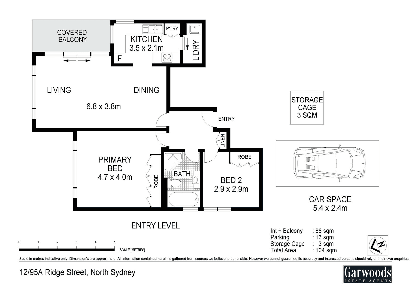 12/95A Ridge Street, North Sydney, NSW 2060