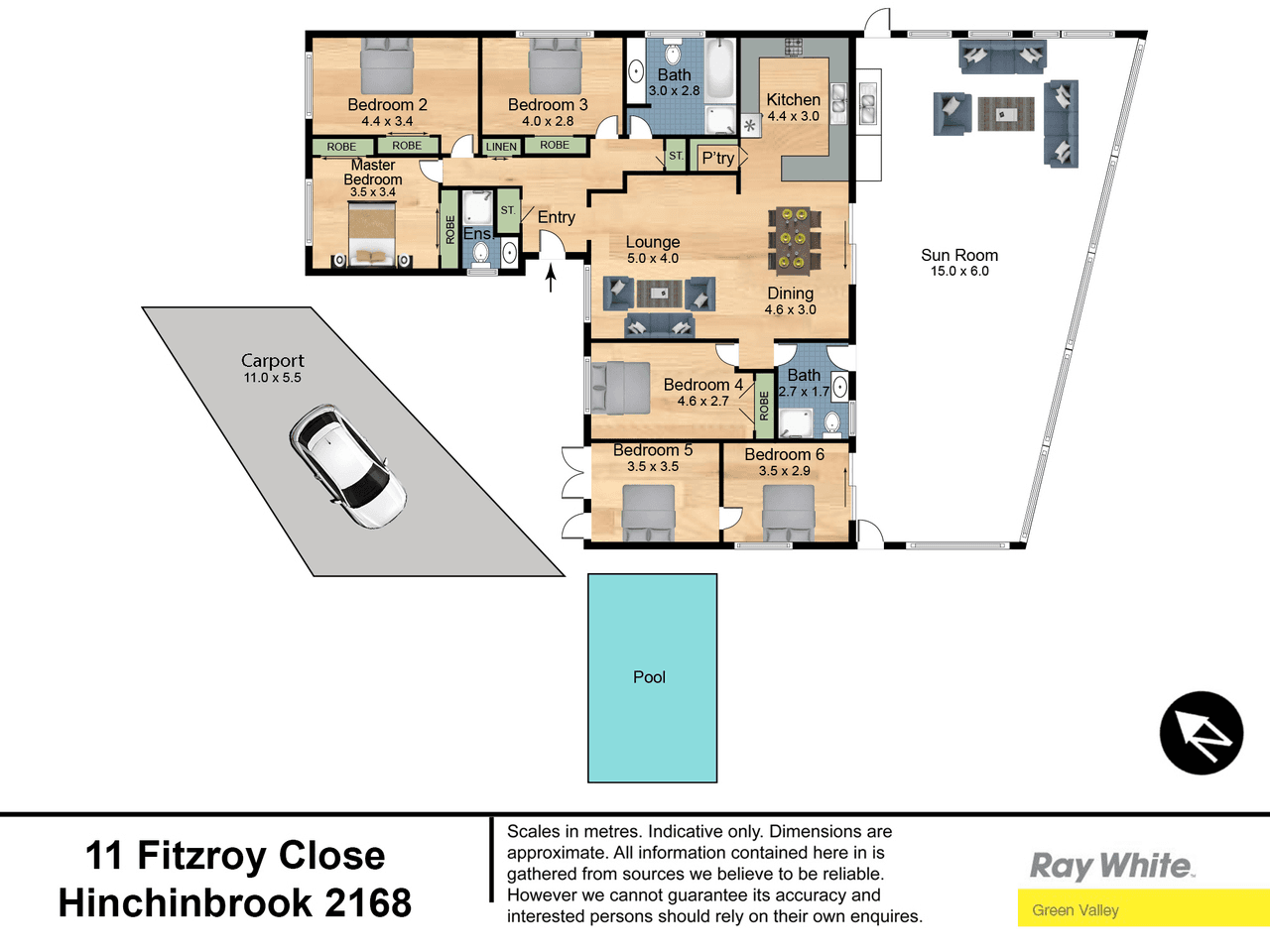 11 Fitzroy Close, HINCHINBROOK, NSW 2168