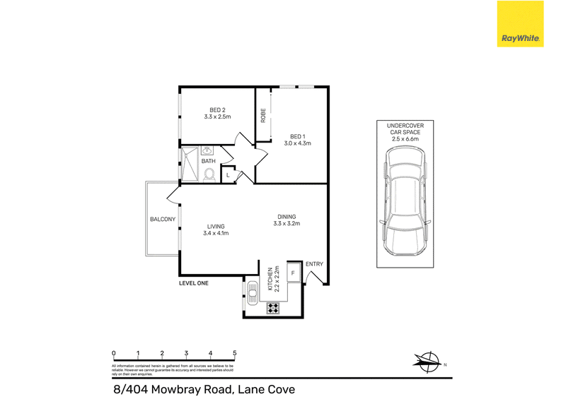 8/404 Mowbray Road, LANE COVE, NSW 2066