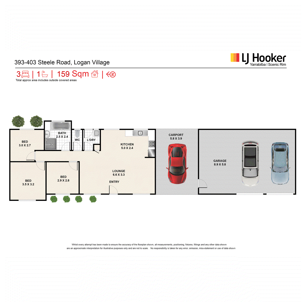 393-403 Steele Road, LOGAN VILLAGE, QLD 4207