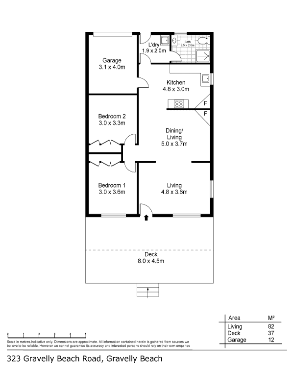 323 Gravelly Beach Road, GRAVELLY BEACH, TAS 7276