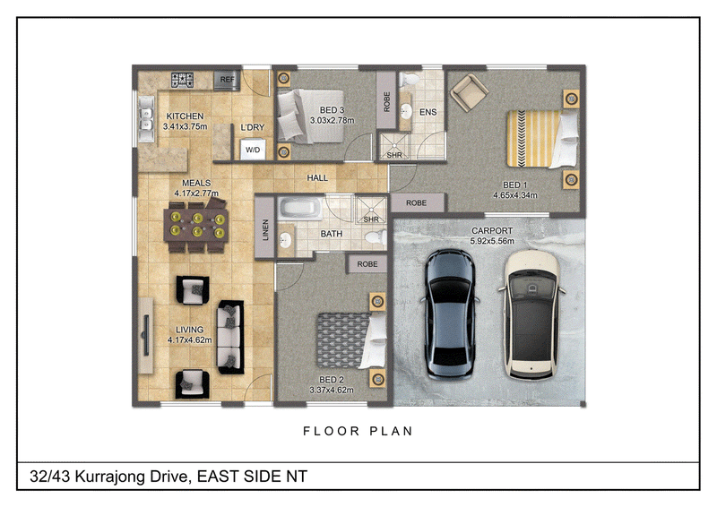 32/43 Kurrajong Drive, EAST SIDE, NT 0870