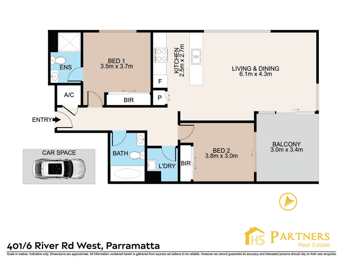 401/6 River Road West, Parramatta, NSW 2150