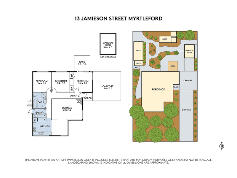 13 Jamieson Street, MYRTLEFORD, VIC 3737