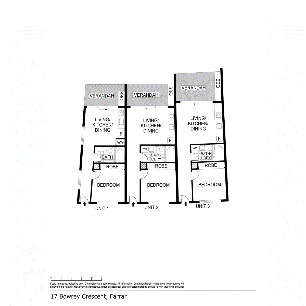 1,2 & 3/17 Bowrey Crescent, FARRAR, NT 0830