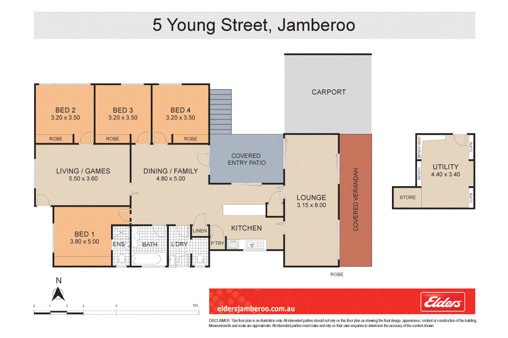 5 YOUNG Street, JAMBEROO, NSW 2533