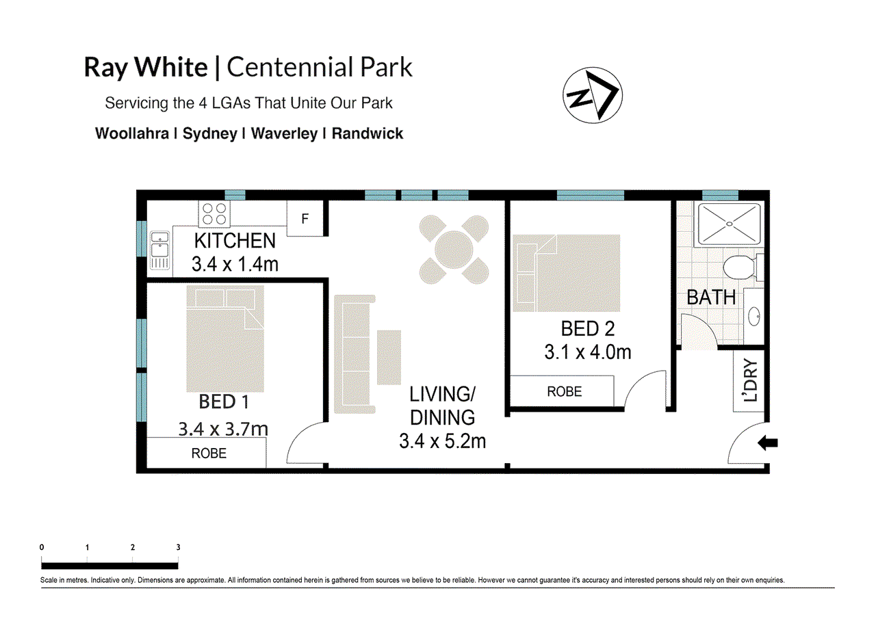 2/182 Glenmore Road, PADDINGTON, NSW 2021