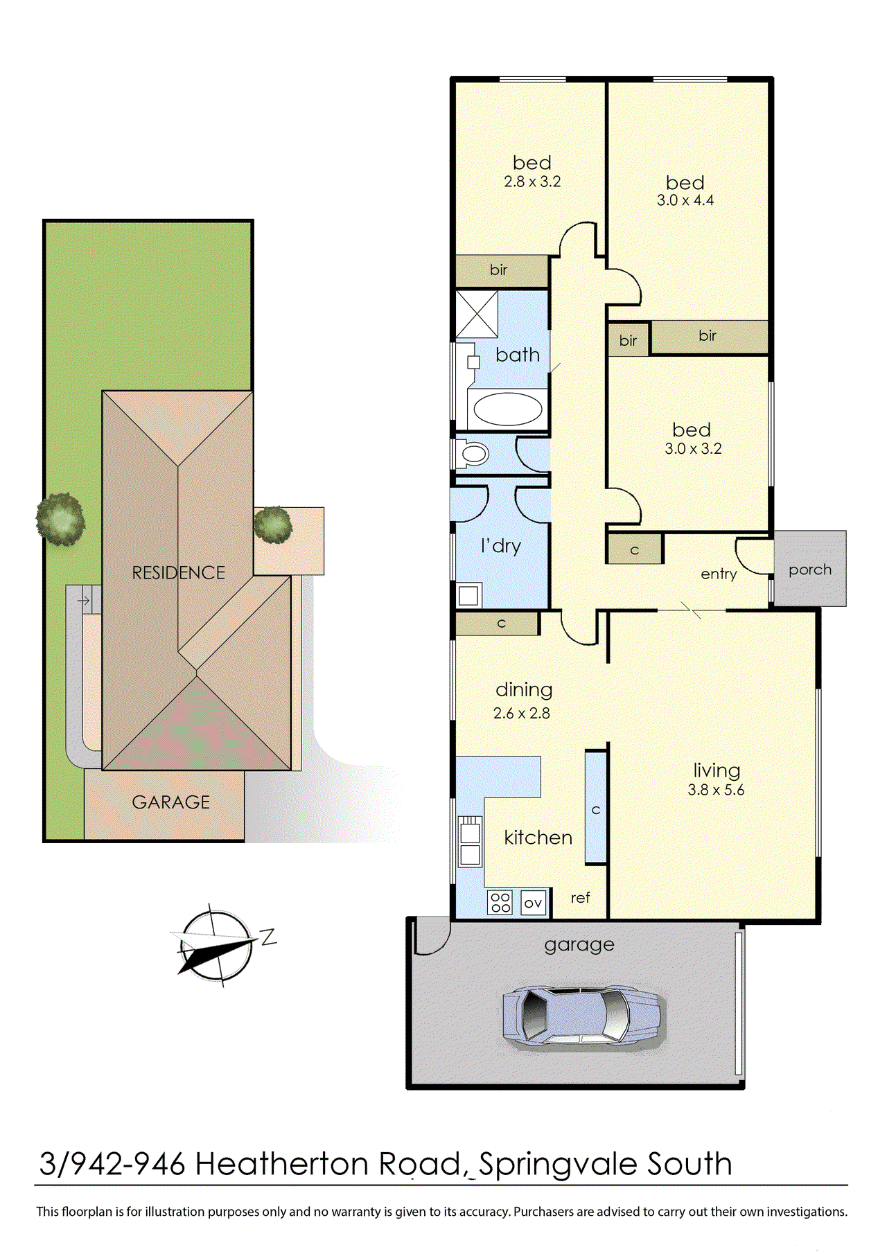 3/942 Heatherton Road, Springvale South, VIC 3172