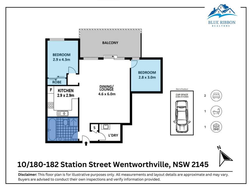 10/180-182 STATION STREET, Wentworthville, NSW 2145