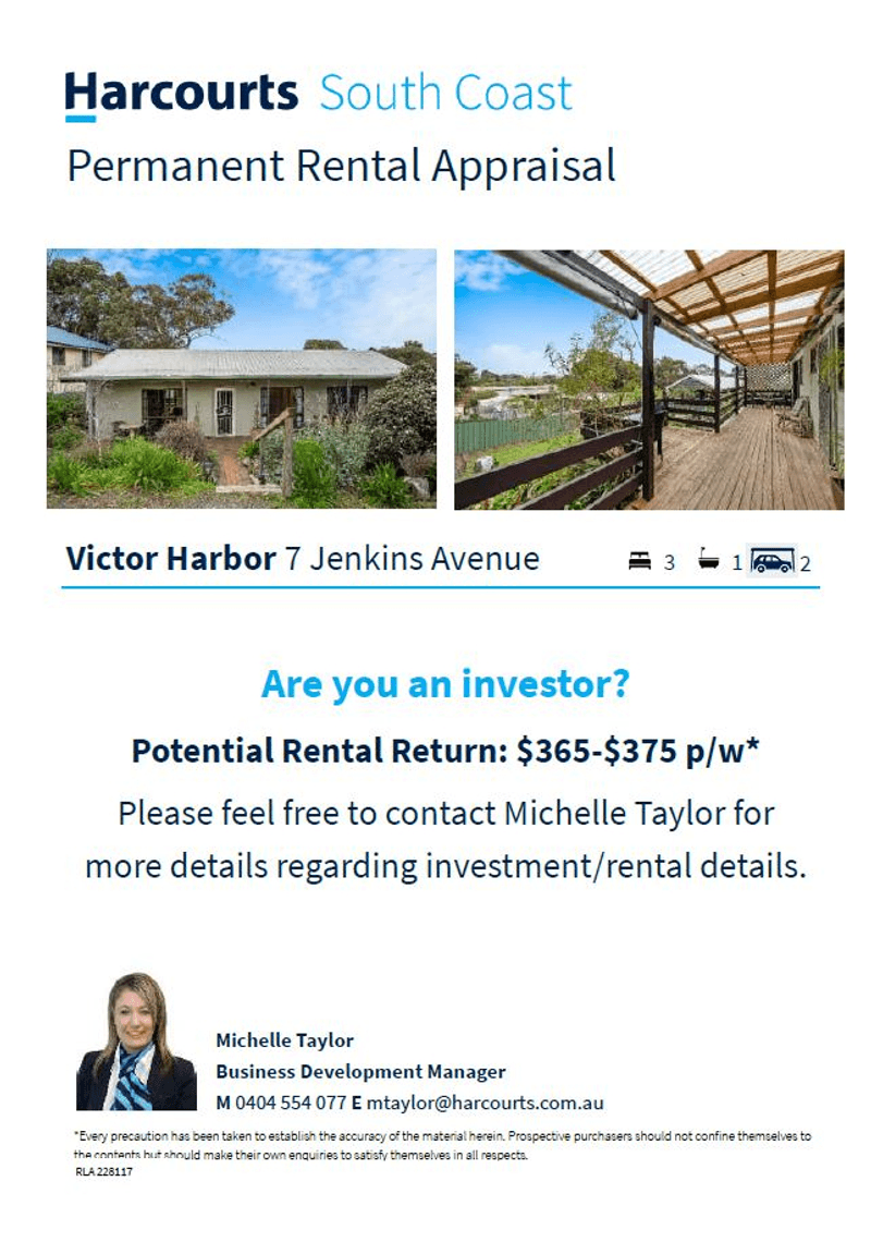 7 Jenkins Avenue, VICTOR HARBOR, SA 5211