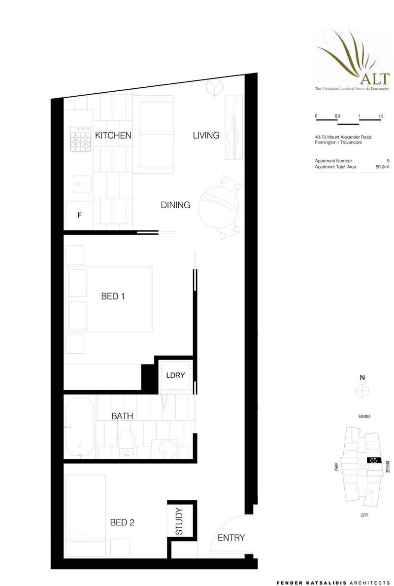 2205/18 Mt Alexander Road, TRAVANCORE, VIC 3032