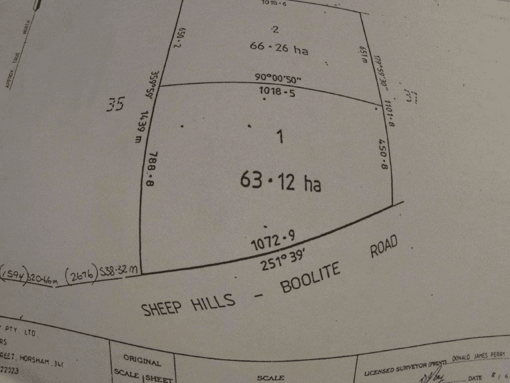 Boolite Rd, SHEEP HILLS, VIC 3392