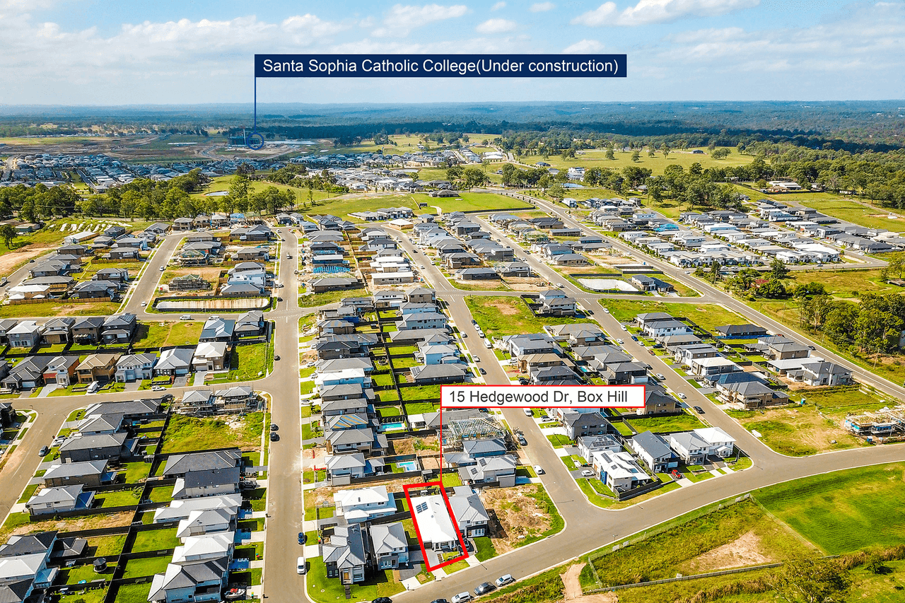 15 Hedgewood Drive, BOX HILL, NSW 2765