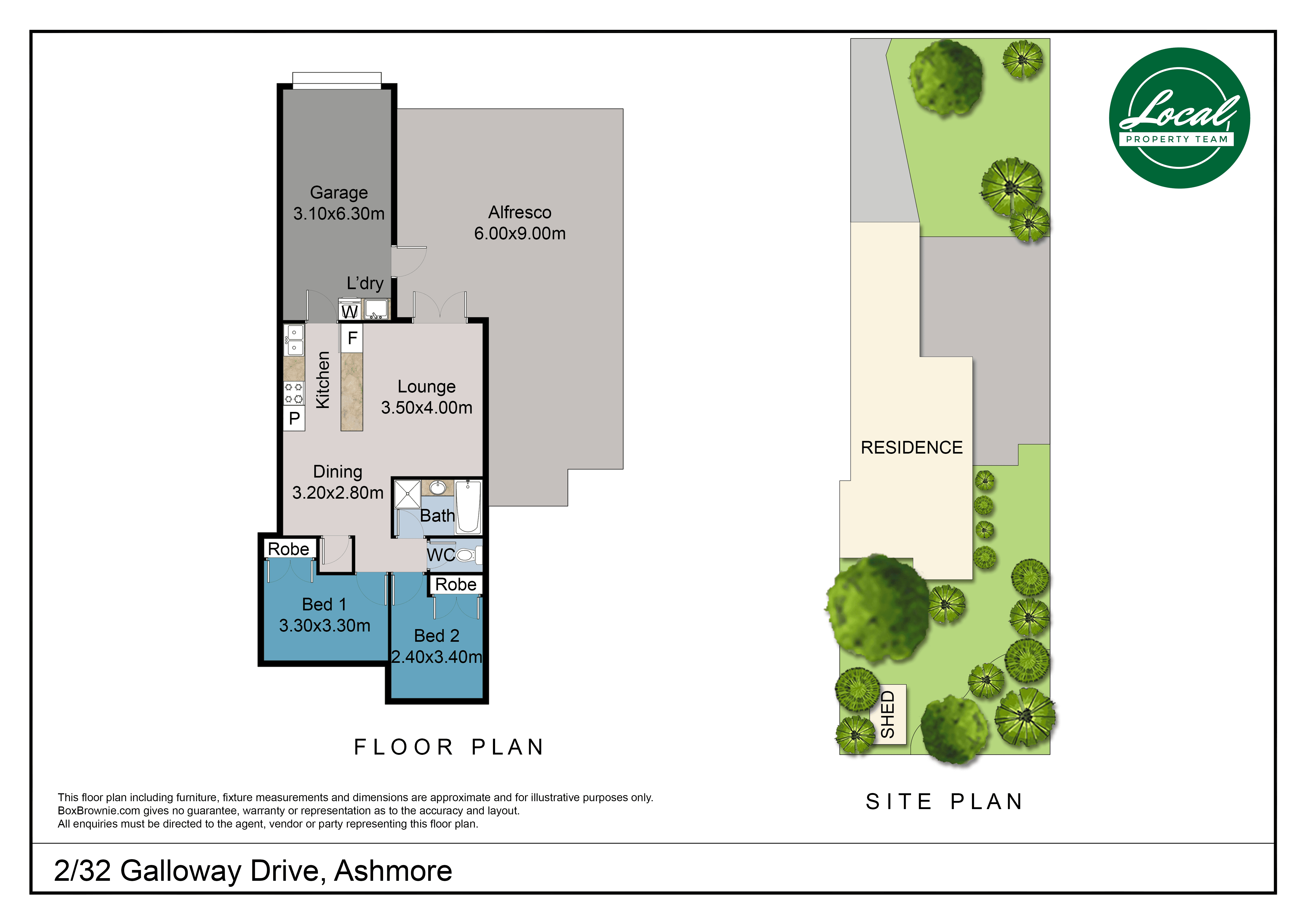 Unit 2/32 Galloway Dr, Ashmore, QLD 4214