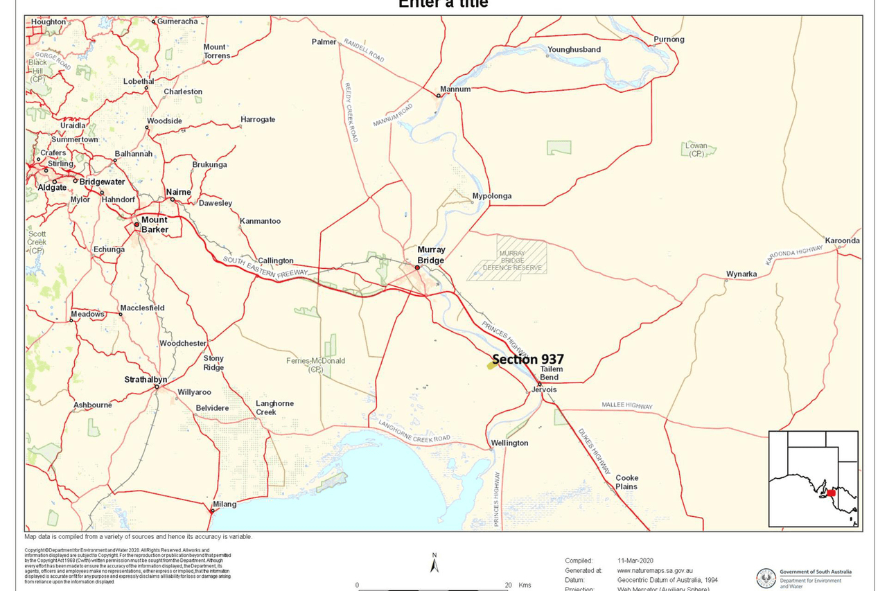 Sec 937 Jervois Road, Woods Point, SA 5253