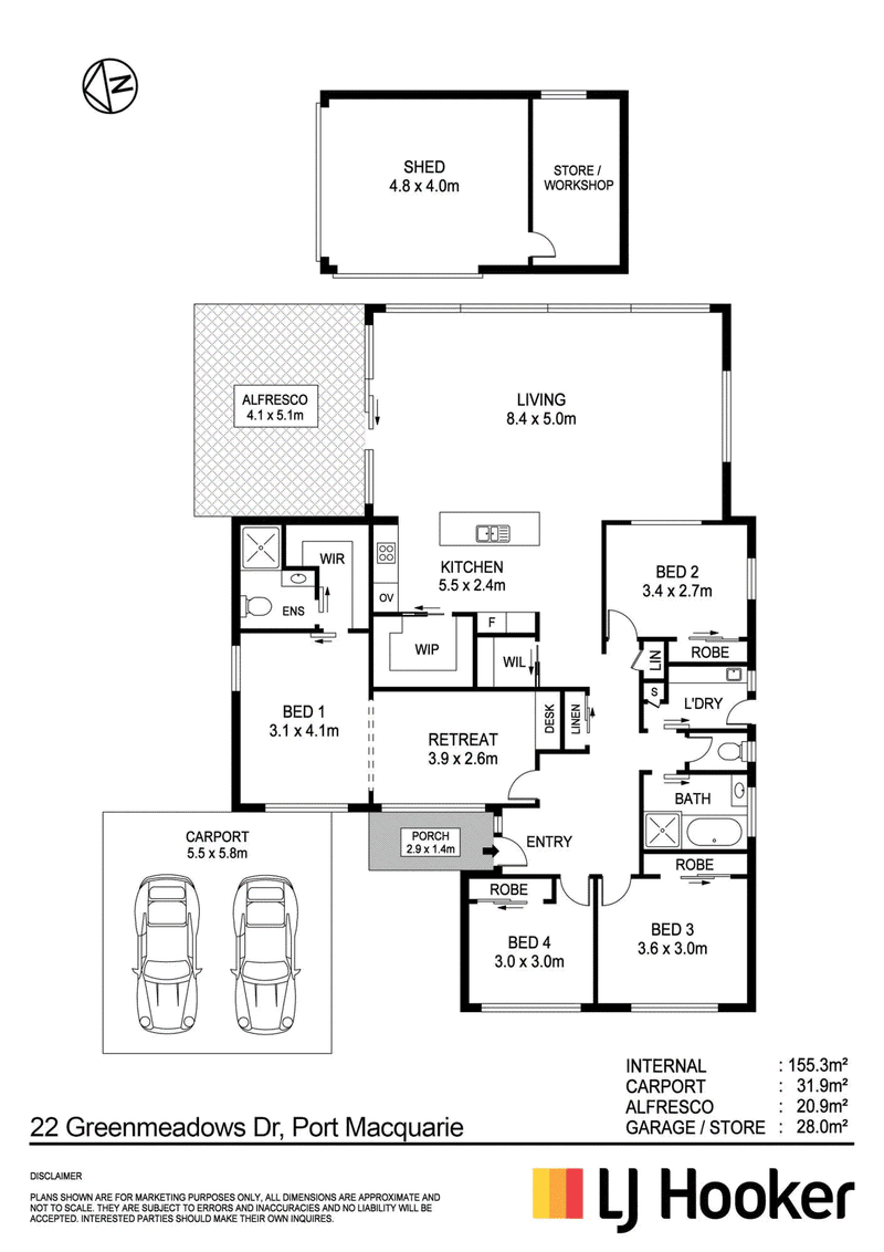 22 Greenmeadows Drive, PORT MACQUARIE, NSW 2444