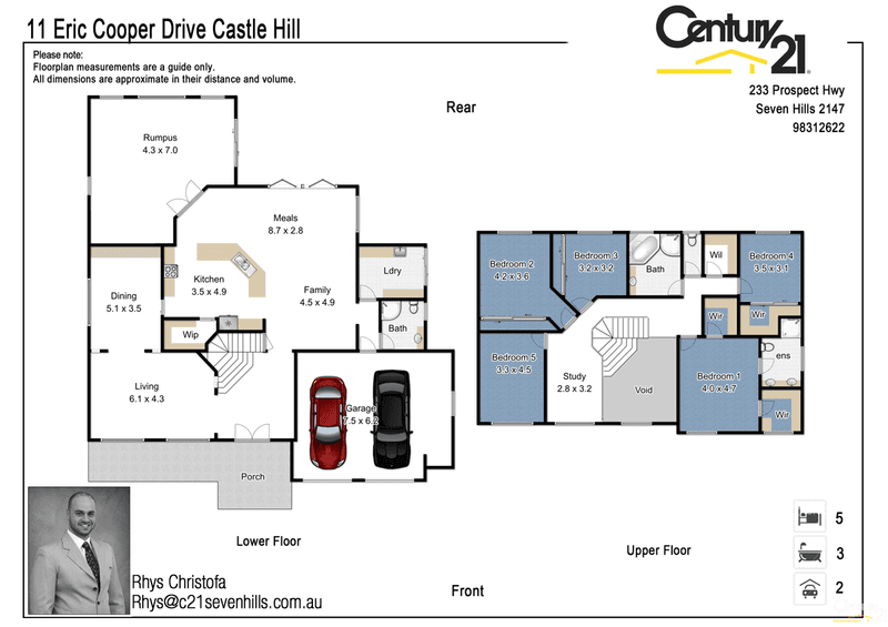 11 Eric Cooper Drive, Castle Hill, NSW 2154