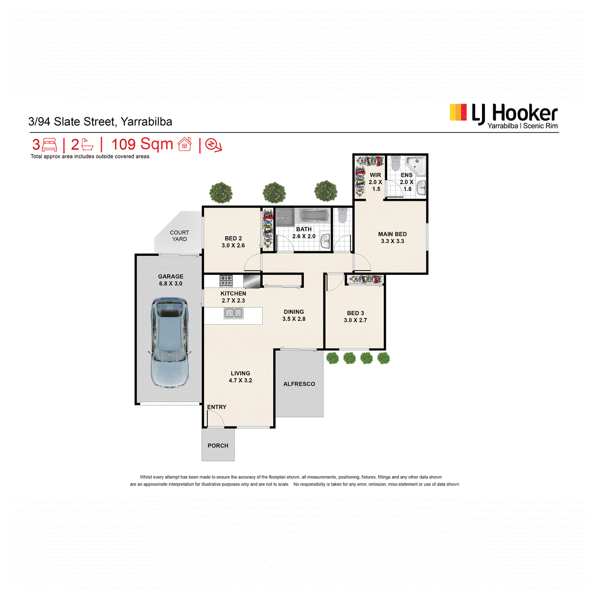 3/94 Slate Street, YARRABILBA, QLD 4207