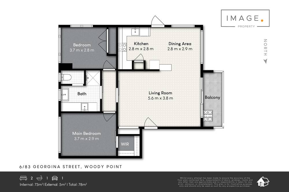 6/83 Georgina Street, Woody Point, QLD 4019