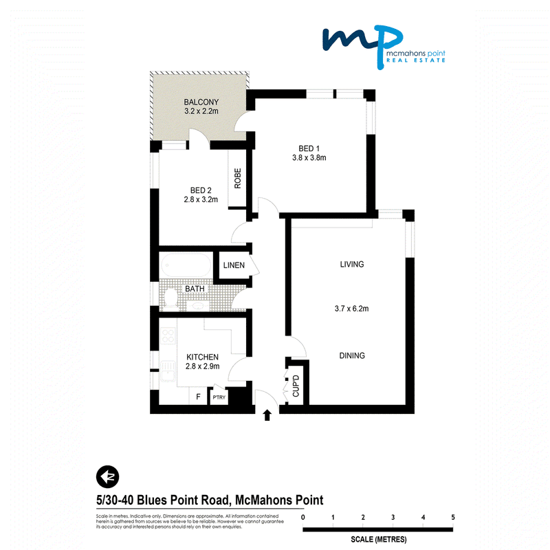 5/30-40 Blues Point Road, McMahons Point, NSW 2060