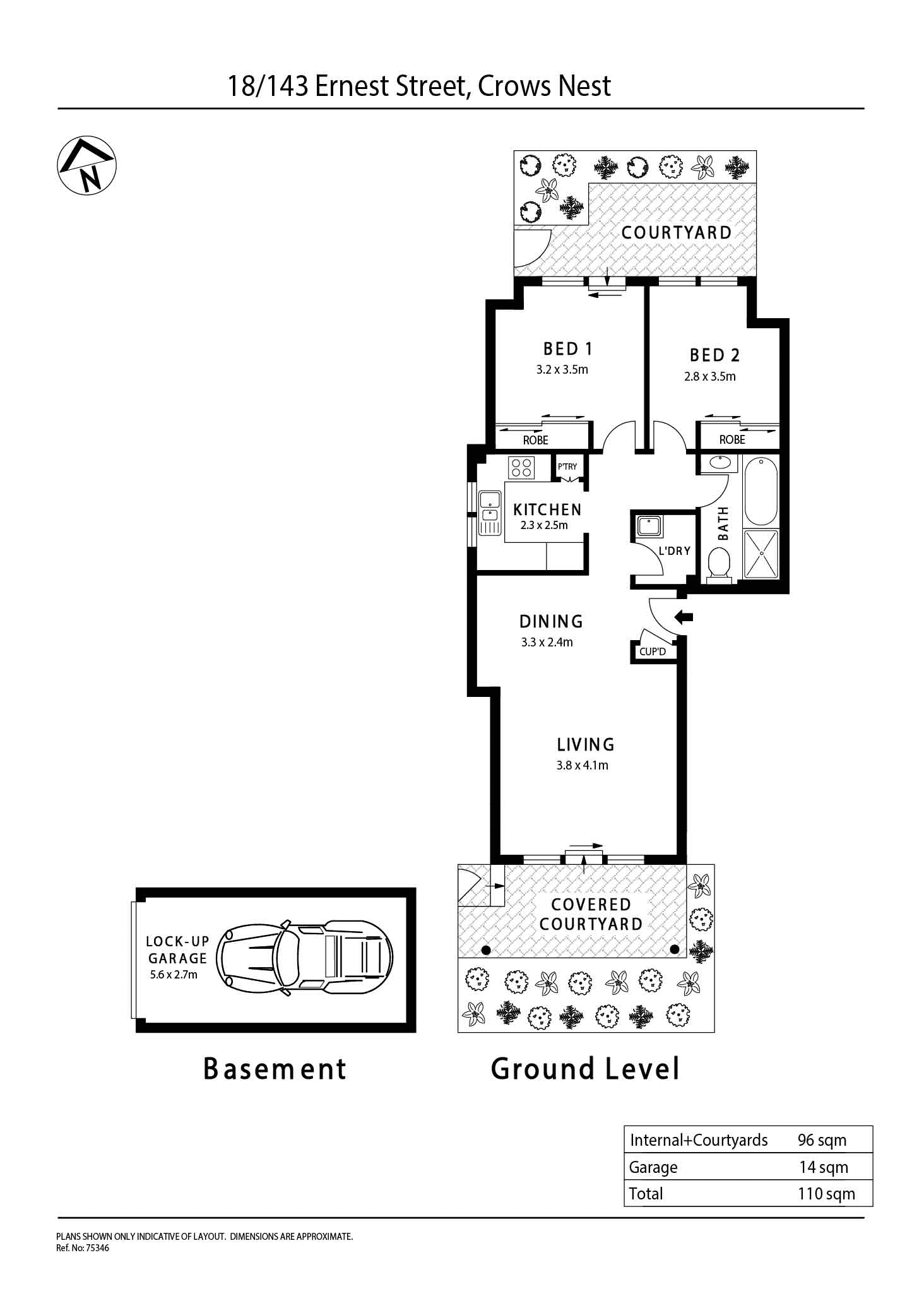 18/143 Ernest Street, CROWS NEST, NSW 2065