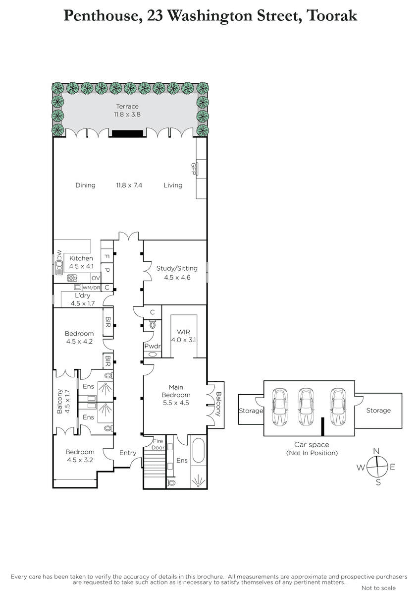 Penthouse, 23 Washington Street, Toorak, VIC 3142