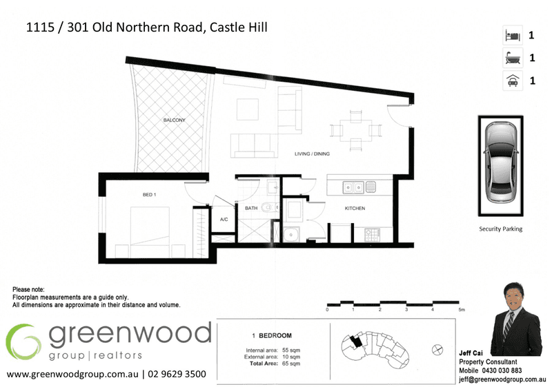 1115/301 Old Northern Road, CASTLE HILL, NSW 2154