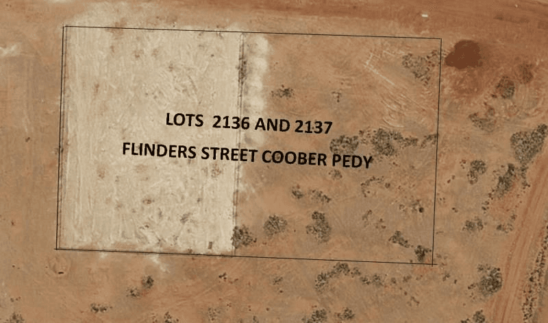 Lot 2136/2137 Flinders St, Coober Pedy, SA 5723