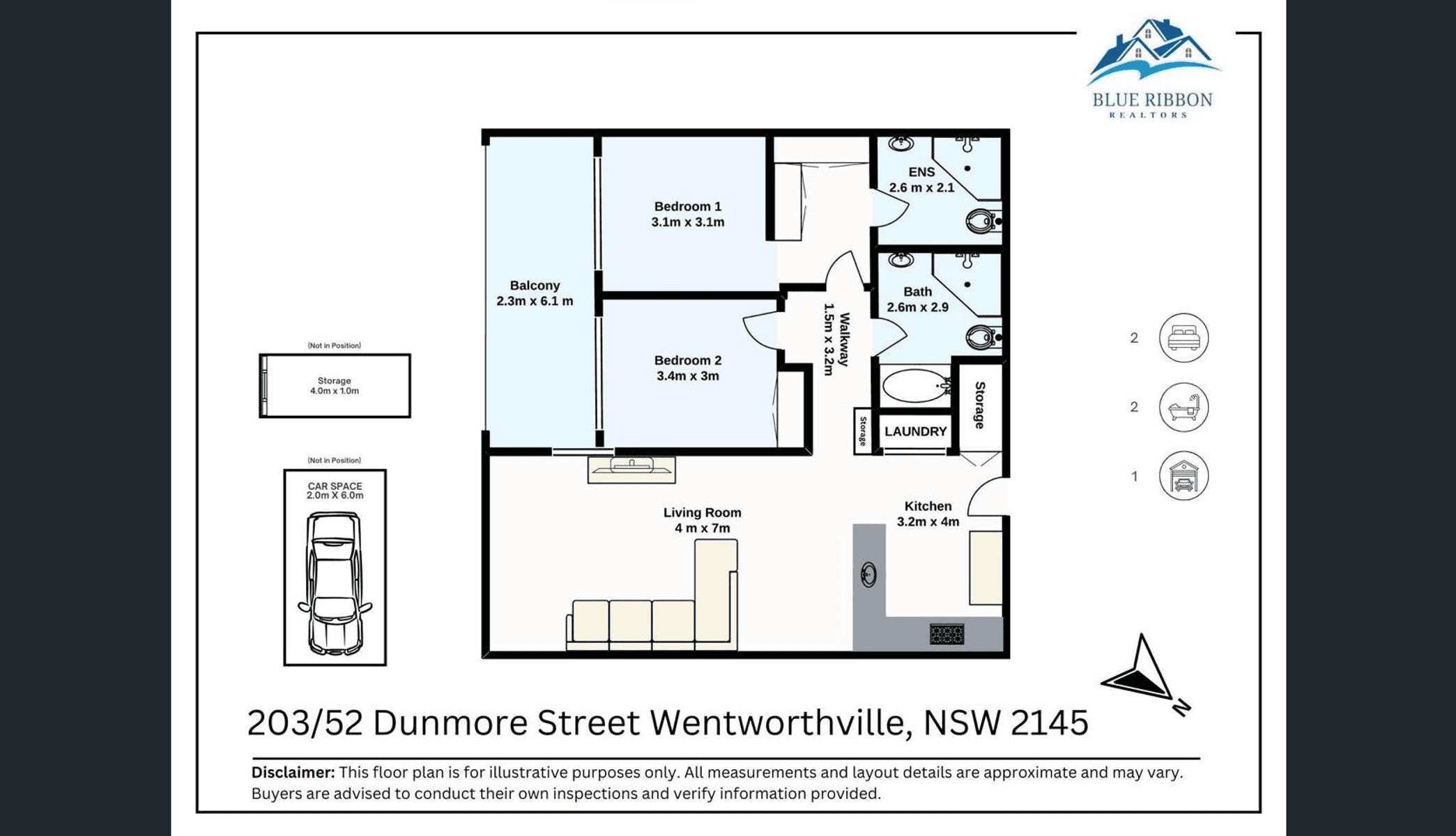 203/52 DUNMORE STREET, Wentworthville, NSW 2145