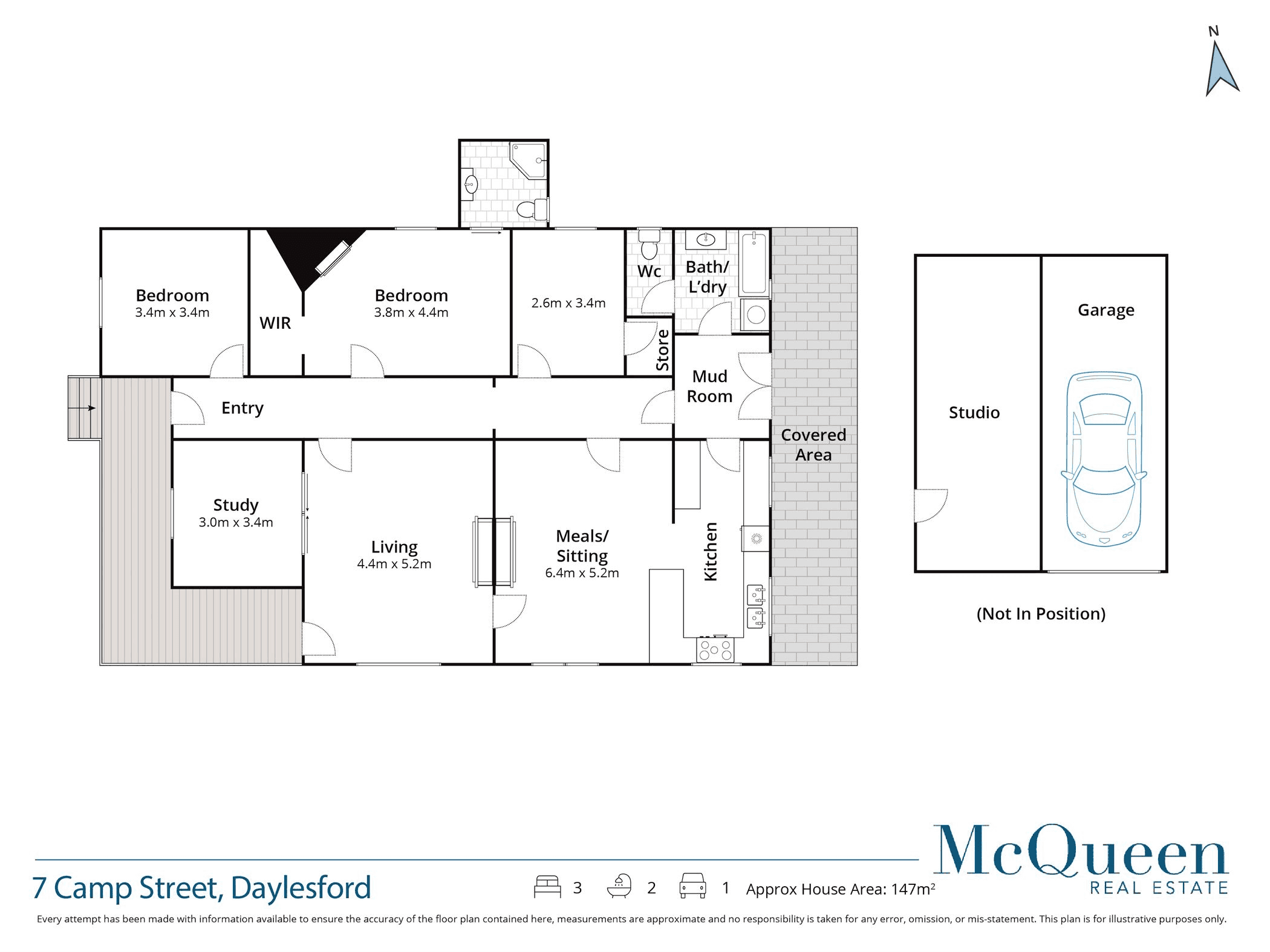 7 Camp Street, DAYLESFORD, VIC 3460