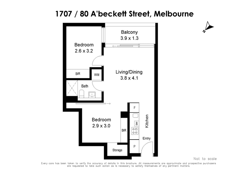 1707/80 A'beckett Street, Melbourne, VIC 3000