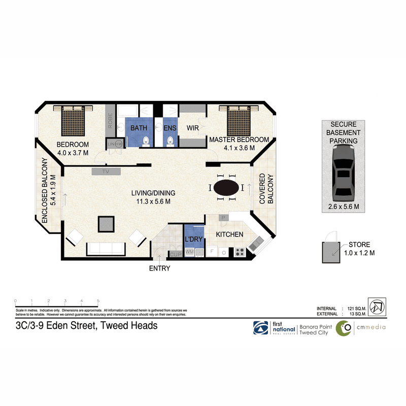 3C/3-9 Eden Street, Tweed Heads, NSW 2485