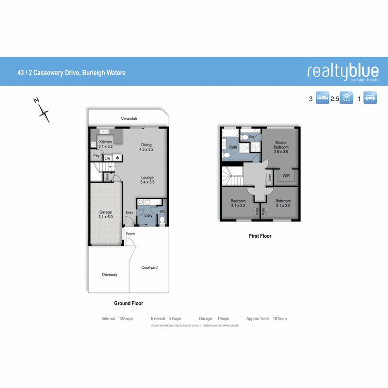 43/2 Cassowary Drive, Burleigh Waters, QLD 4220