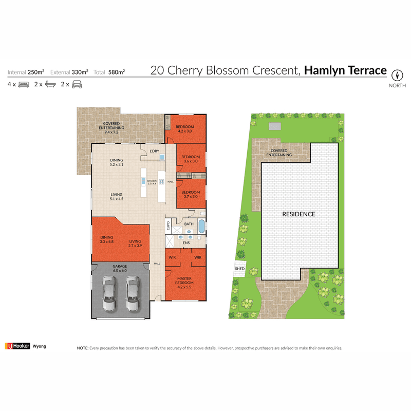 20 Cherry Blossom Crescent, Hamlyn Terrace, NSW 2259