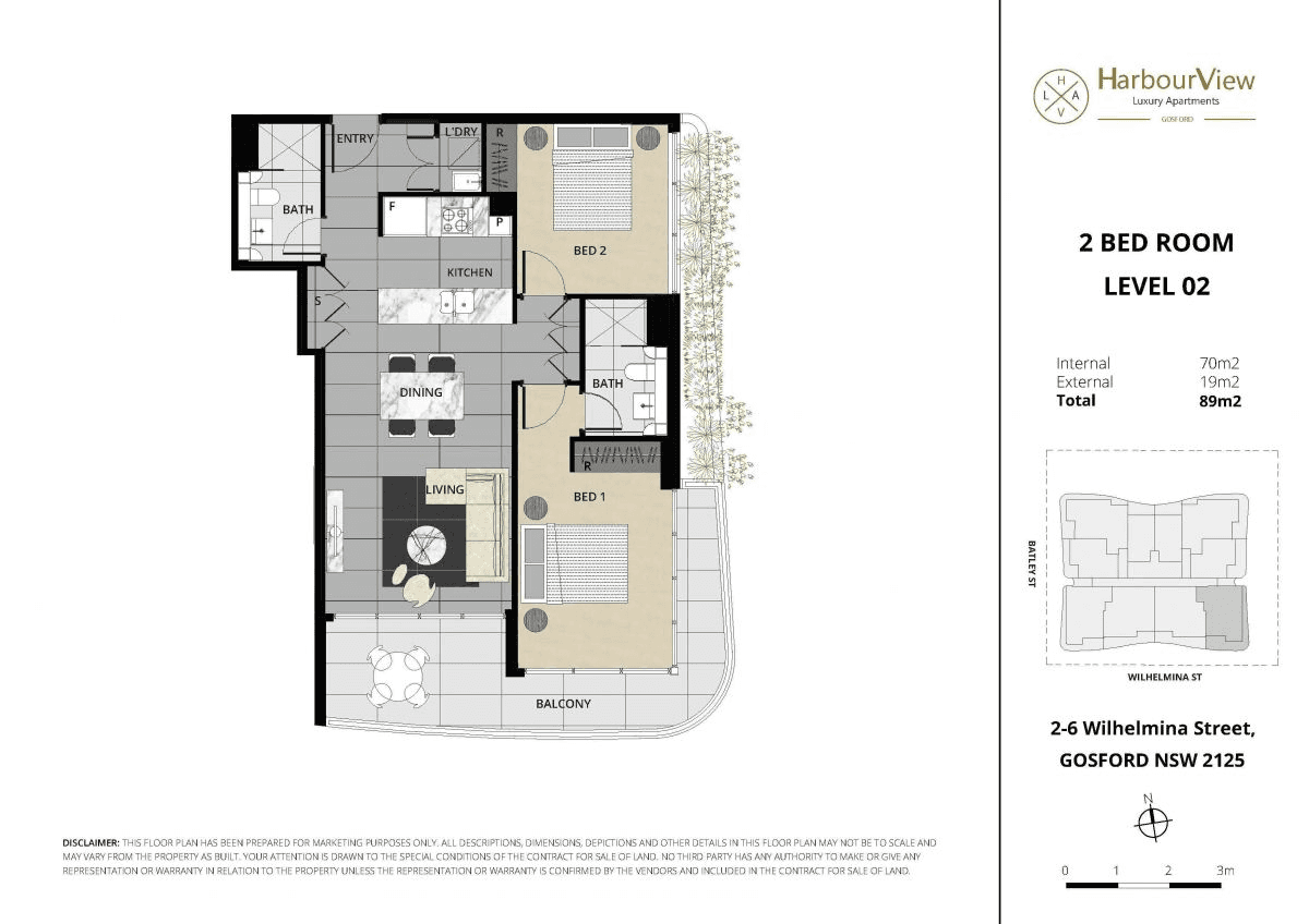 2A/2 Wilhelmina St, Gosford, NSW 2250