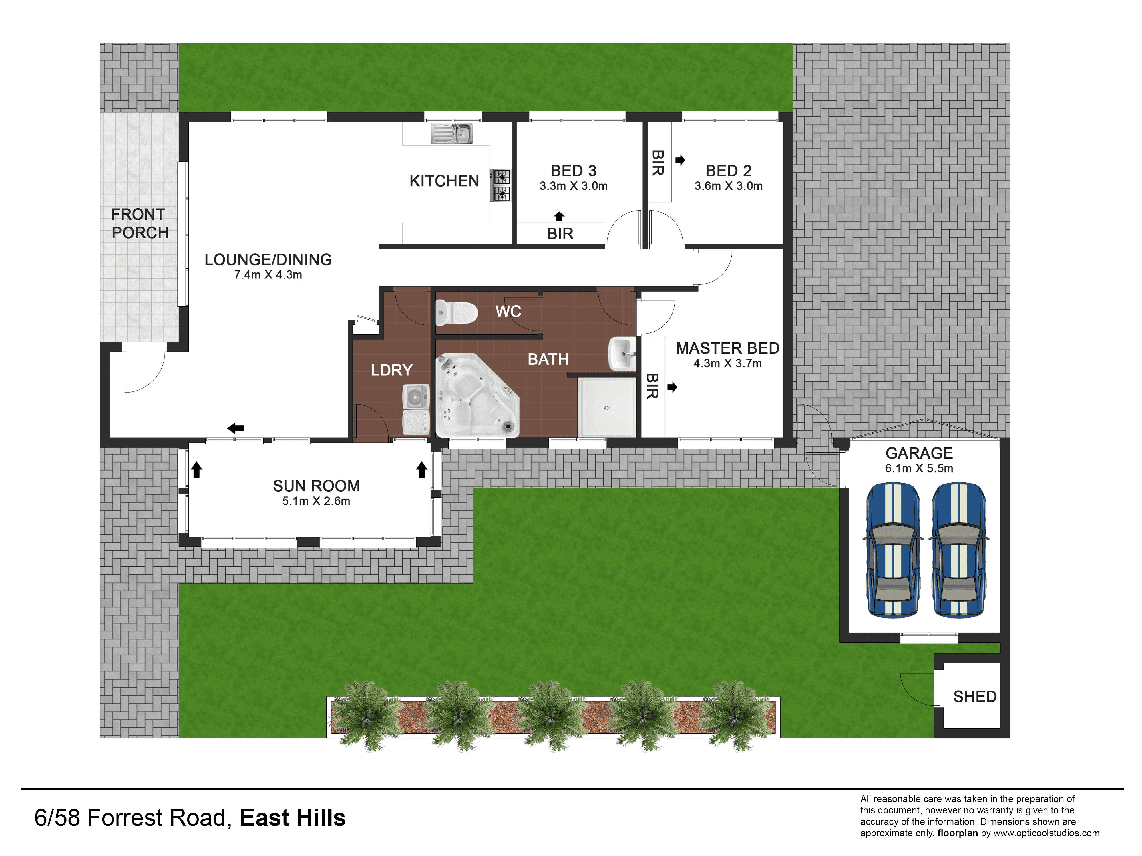 6/58 Forrest Road, East Hills, NSW 2213