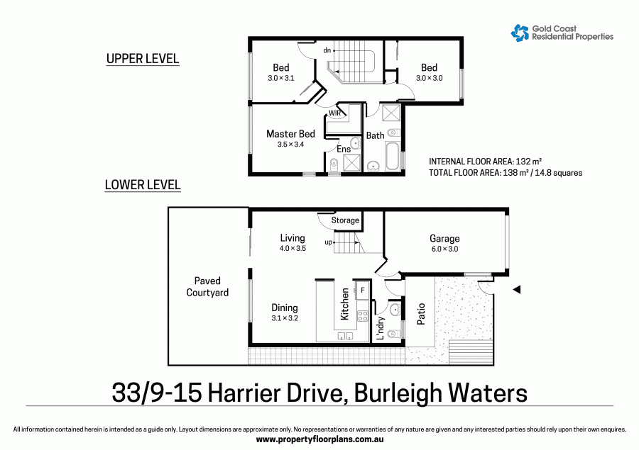 33/9-15 Harrier Drive, BURLEIGH WATERS, QLD 4220